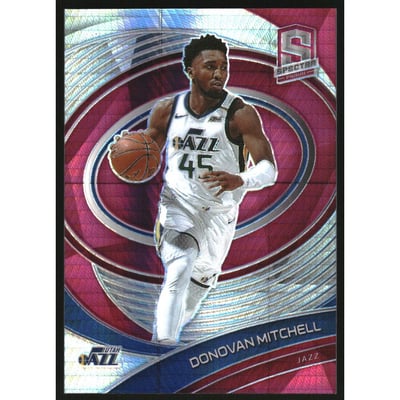 2020-21 Panini Spectra Asia Red #66 Donovan Mitchell