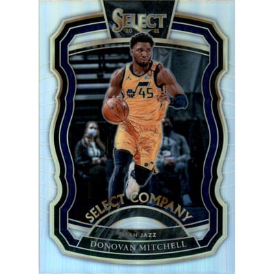 2020-21 Select Company Prizms Silver #3 Donovan Mitchell