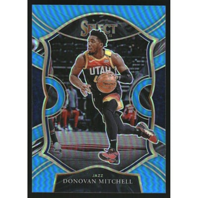 2020-21 Select Prizms Light Blue #27 Donovan Mitchell