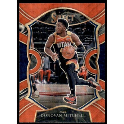 2020-21 Select Prizms Red Wave #27 Donovan Mitchell