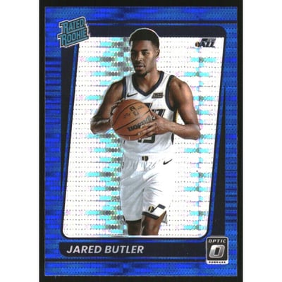 2021-22 Donruss Optic Blue Pulsar #199 Jared Butler