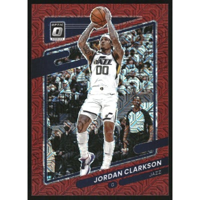 2021-22 Donruss Optic Choice Red #86 Jordan Clarkson