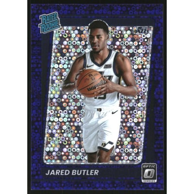 2021-22 Donruss Optic Fast Break Purple #199 Jared Butler
