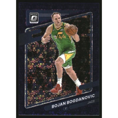 2021-22 Donruss Optic Fast Break Purple #39 Bojan Bogdanovic