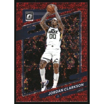 2021-22 Donruss Optic Fast Break Red #86 Jordan Clarkson