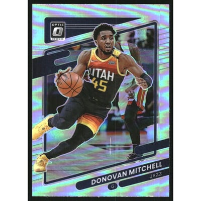 2021-22 Donruss Optic Holo #45 Donovan Mitchell