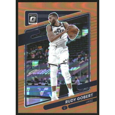 2021-22 Donruss Optic Orange #3 Rudy Gobert