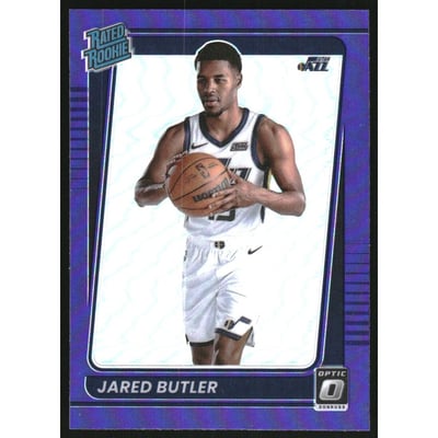 2021-22 Donruss Optic Purple #199 Jared Butler