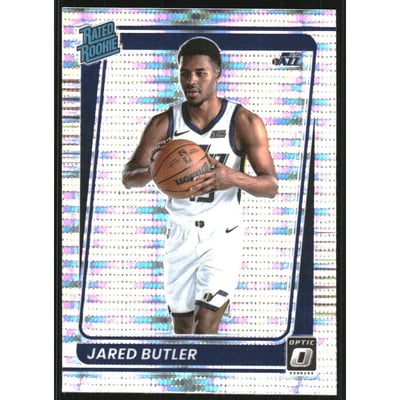 2021-22 Donruss Optic Target Box Set #199 Jared Butler