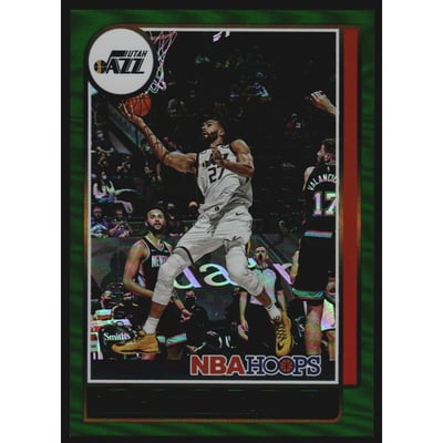 2021-22 Hoops Green #169 Rudy Gobert
