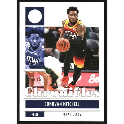 2021-22 Panini Chronicles 75th Anniversary #19 Donovan Mitchell