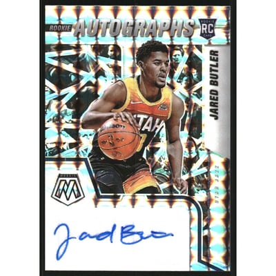2021-22 Panini Mosaic Rookie Autographs Mosaic #28 Jared Butler