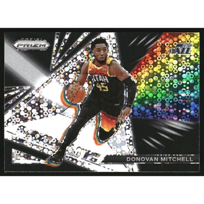 2021-22 Panini Prizm Prizmatic Fast Break #8 Donovan Mitchell