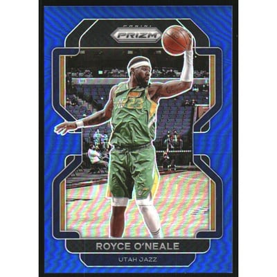 2021-22 Panini Prizm Prizms Blue #50 Royce O'Neale