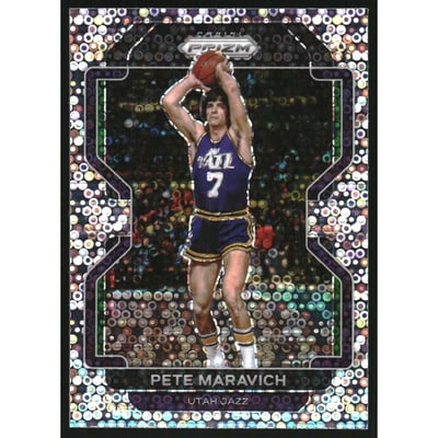 2021-22 Panini Prizm Prizms Fast Break #261 Pete Maravich