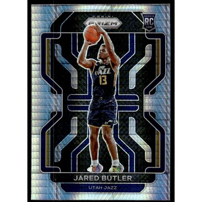 2021-22 Panini Prizm Prizms Hyper #290 Jared Butler
