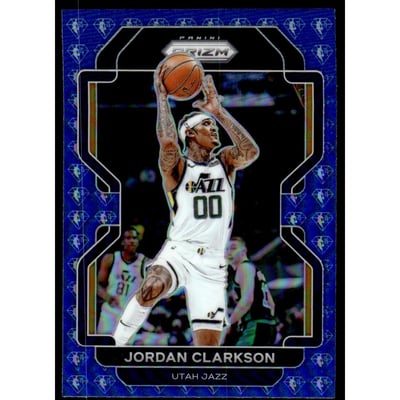2021-22 Panini Prizm Prizms NBA 75th Anniversary #127 Jordan Clarkson