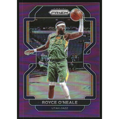 2021-22 Panini Prizm Prizms Purple #50 Royce O'Neale