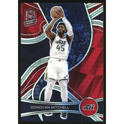 2021-22 Panini Spectra Asia Red #37 Donovan Mitchell