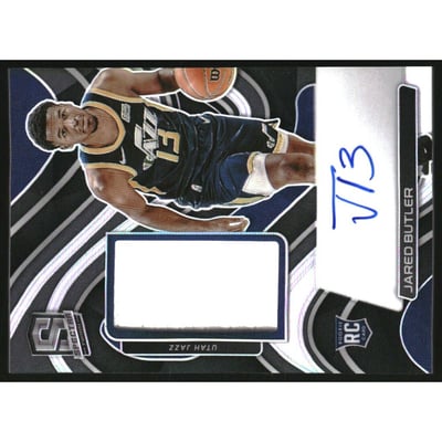 2021-22 Panini Spectra #183 Jared Butler JSY AU