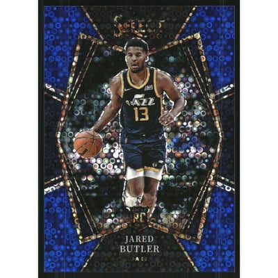 2021-22 Select Prizms Blue Disco #142 Jared Butler