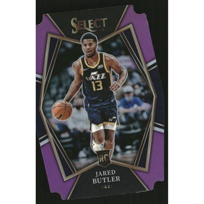 2021-22 Select Prizms Purple Die Cut #142 Jared Butler