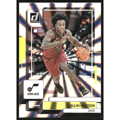 2022-23 Donruss Holo Laser #38 Collin Sexton