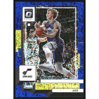 2022-23 Donruss Optic Blue Sparkle #69 Lauri Markkanen