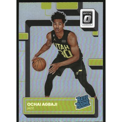 2022-23 Donruss Optic Holo #205 Ochai Agbaji RR