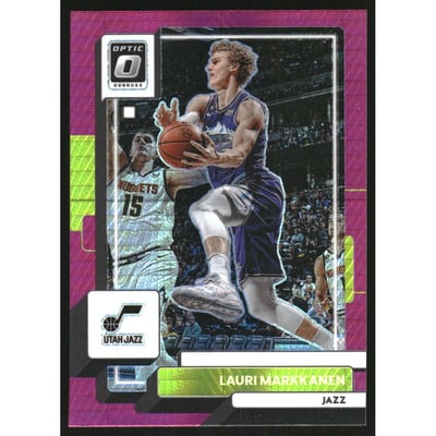 2022-23 Donruss Optic Hyper Pink #69 Lauri Markkanen