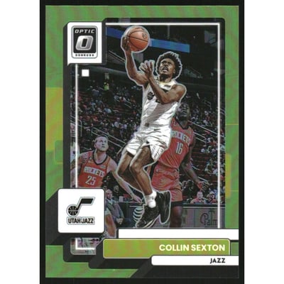 2022-23 Donruss Optic Lime Green #37 Collin Sexton