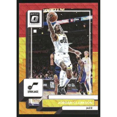 2022-23 Donruss Optic Red and Gold Wave #36 Jordan Clarkson