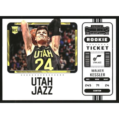 2022-23 Panini Contenders Variations #134 Walker Kessler