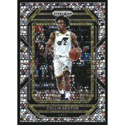 2022-23 Panini Prizm Prizms Fast Break #87 Collin Sexton