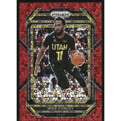 2022-23 Panini Prizm Prizms Fast Break Red #45 Mike Conley