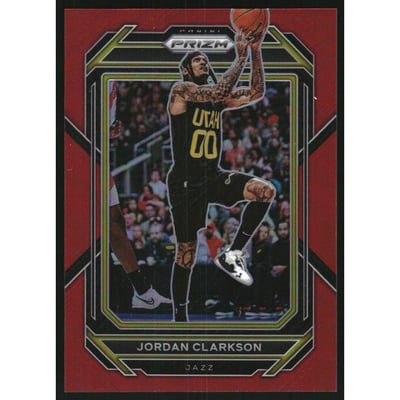 2022-23 Panini Prizm Prizms Red #54 Jordan Clarkson