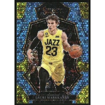 2022-23 Select Prizms Light Blue Disco #145 Lauri Markkanen