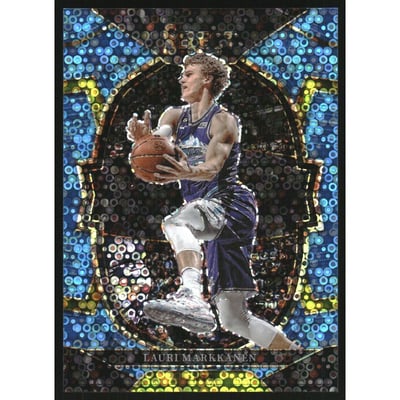 2022-23 Select Prizms Light Blue Disco #45 Lauri Markkanen