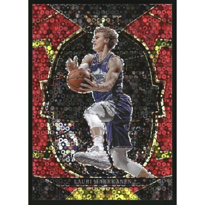 2022-23 Select Prizms Red Disco #45 Lauri Markkanen