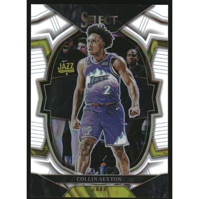 2022-23 Select Prizms White #23 Collin Sexton