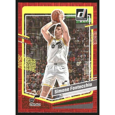 2023-24 Donruss Choice Red #143 Simone Fontecchio