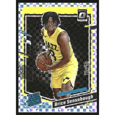 2023-24 Donruss Optic Checkerboard #209 Brice Sensabaugh RR