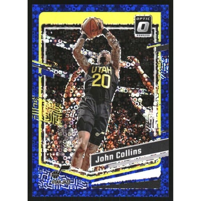 2023-24 Donruss Optic Fast Break Blue #146 John Collins