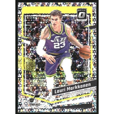 2023-24 Donruss Optic Fast Break Holo #128 Lauri Markkanen