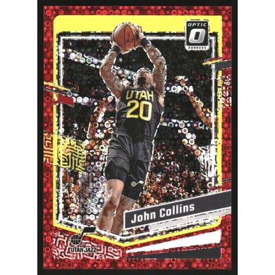 2023-24 Donruss Optic Fast Break Red #146 John Collins