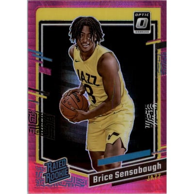 2023-24 Donruss Optic Hyper Pink #209 Brice Sensabaugh RR