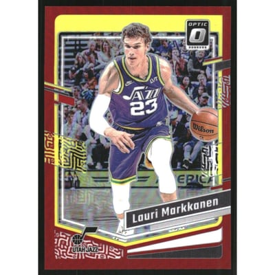 2023-24 Donruss Optic Red #128 Lauri Markkanen