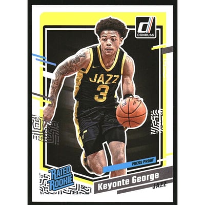 2023-24 Donruss Press Proof Silver #244 Keyonte George
