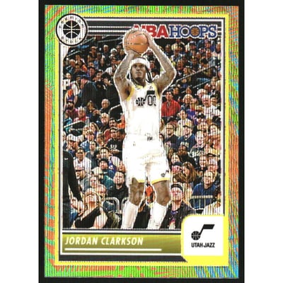 2023-24 Hoops Premium Stock Multi Wave Prizm #186 Jordan Clarkson