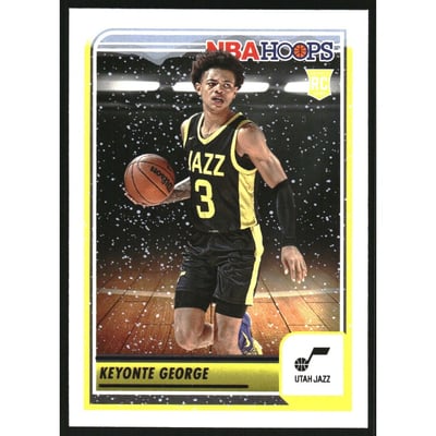 2023-24 Hoops Purple Winter #271 Keyonte George